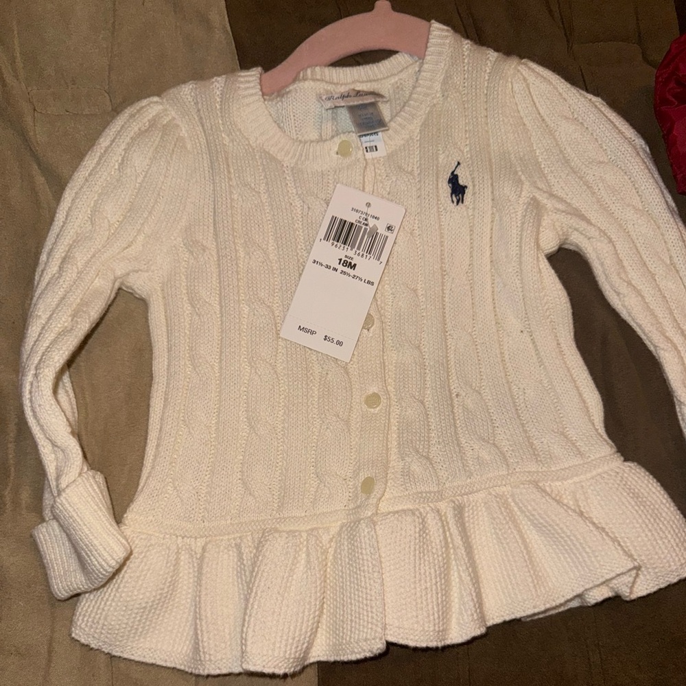 Ralph Lauren sweater size 18months